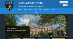 Desktop Screenshot of llandaffcathedral.org.uk